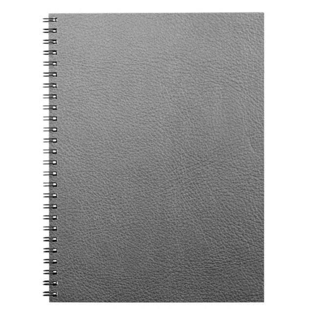 Caderno Espiral Textura de aspecto do couro (Frente)