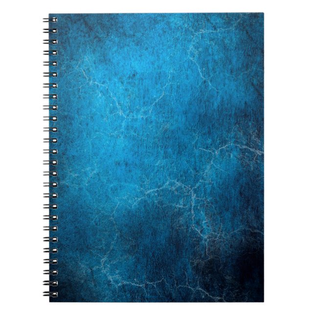 Caderno Espiral Textura de dintage em segundo plano (Frente)