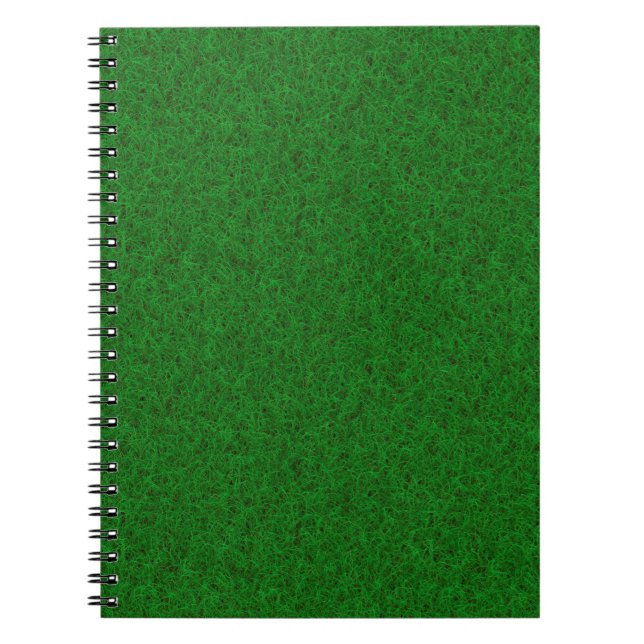 Caderno Espiral Textura de gramíneas (Frente)