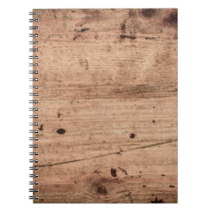 Caderno Espiral Textura de madeira riscada envelhecida para plano