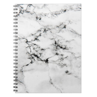 Caderno Espiral Textura de mármore