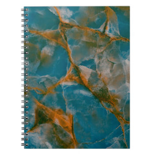 Caderno Espiral textura de mármore de fundo, mármore de brecha nat