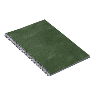 Caderno Espiral Textura de Natal Verde de Olive Pistachio