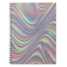Textura de Remoinho Holográfico Iridescente