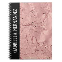 Textura em folha preta + rosa