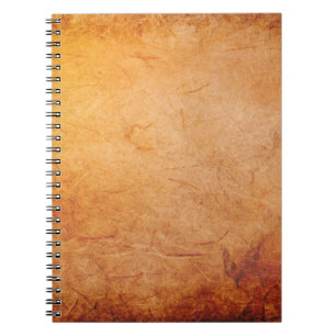 Caderno Espiral Textura em papel antigo