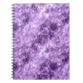 Caderno Espiral Textura roxa escura amassada