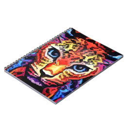 Caderno Espiral That Colorful Leopard Look