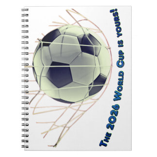 Caderno Espiral the 2026 world cup is yours!