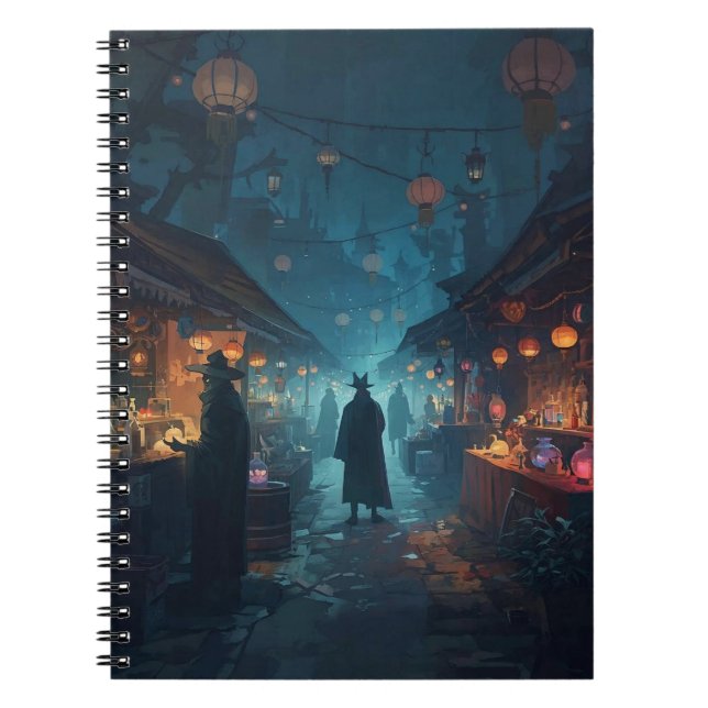 Caderno Espiral The Alchemist’s Lanterns (Frente)