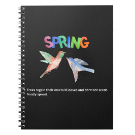 Caderno Espiral The Awakening: A Visual Tribute to Spring