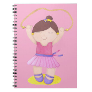Caderno Espiral The Ballerina Jumping Rope