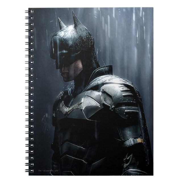 Caderno Espiral The Batman in the Rain (Frente)