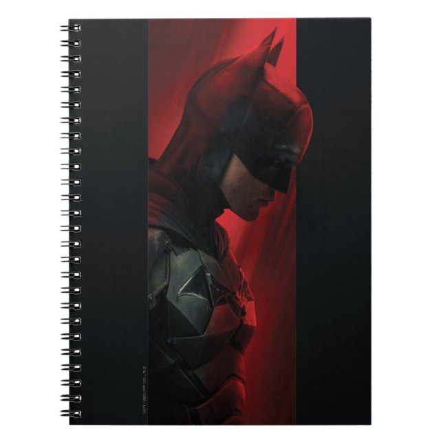Caderno Espiral The Batman Red Bar Profile (Frente)