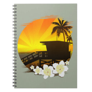 Caderno Espiral The Beach Life