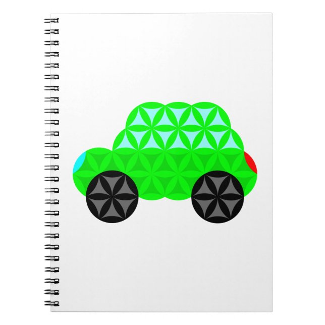 Caderno Espiral The Car Of Life - Sacred Shapes A2. (Frente)