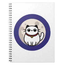 Caderno Espiral The Cat and The Moon 2025