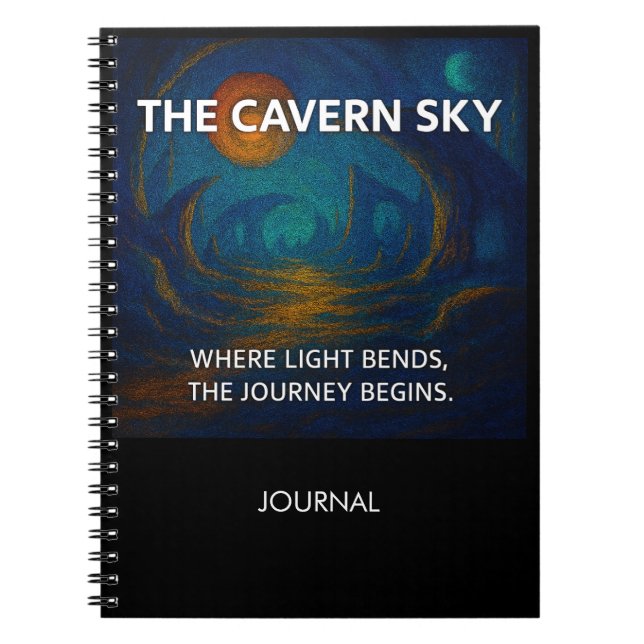 Caderno Espiral The Cavern Sky (Frente)