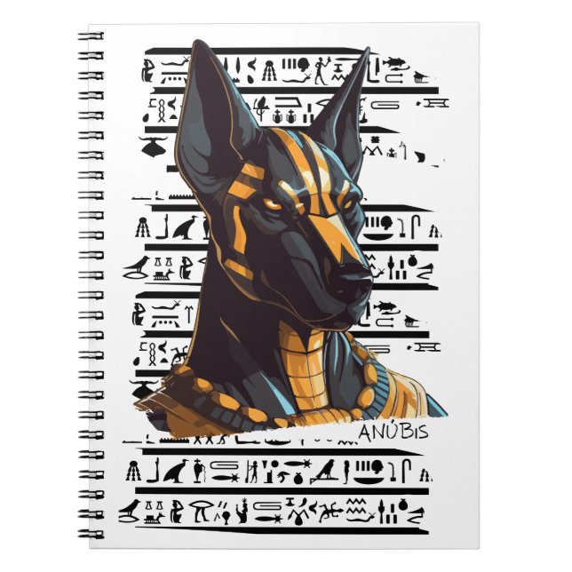 Caderno Espiral The Divine Anubis (Frente)