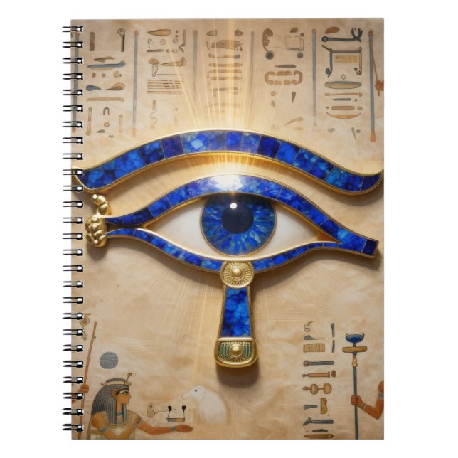 Caderno Espiral The Egyptian Eye  (Frente)