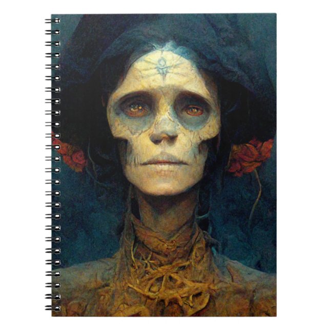 Caderno Espiral The Gaunt Lady Fantasy Sci-Fi (Frente)