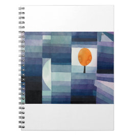 Caderno Espiral The Harbinger of Autumn (1922) por Paul Klee