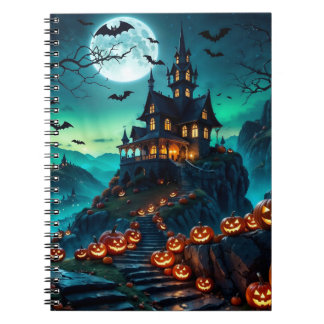 Caderno Espiral The House by the Pumpkin Road