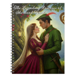 Caderno Espiral The Legendary Romance of Sherwood Forest