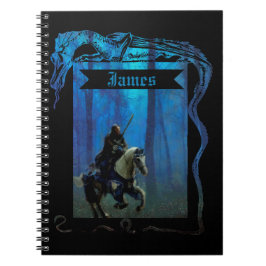 Caderno Espiral The Lone Knight: A Journey Through the Mist