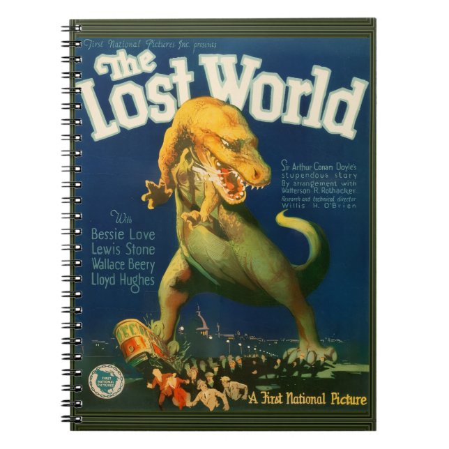 Caderno Espiral The Lost World Notebook (Frente)