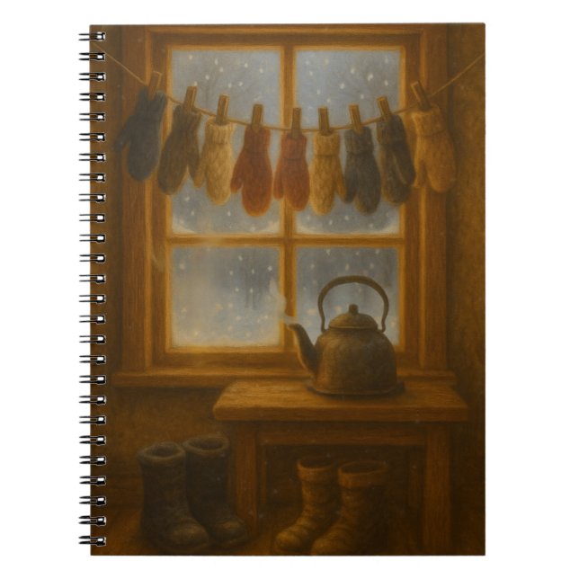 Caderno Espiral The Mitten Line (Frente)