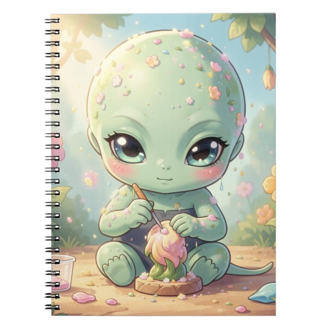 Caderno Espiral The Nectar Galaxy Wanderers.1 (Frente)