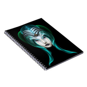 Caderno Espiral The Portrait Of Cyiria ISO Black