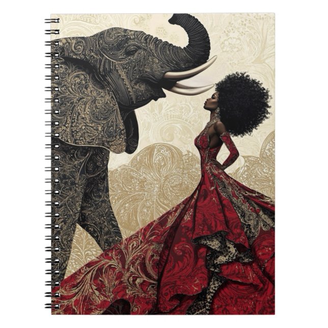 Caderno Espiral The Red Elephant Edition11 (Frente)