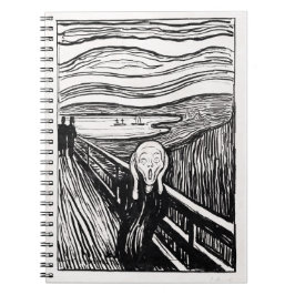 Caderno Espiral the scream by Edvard Munch