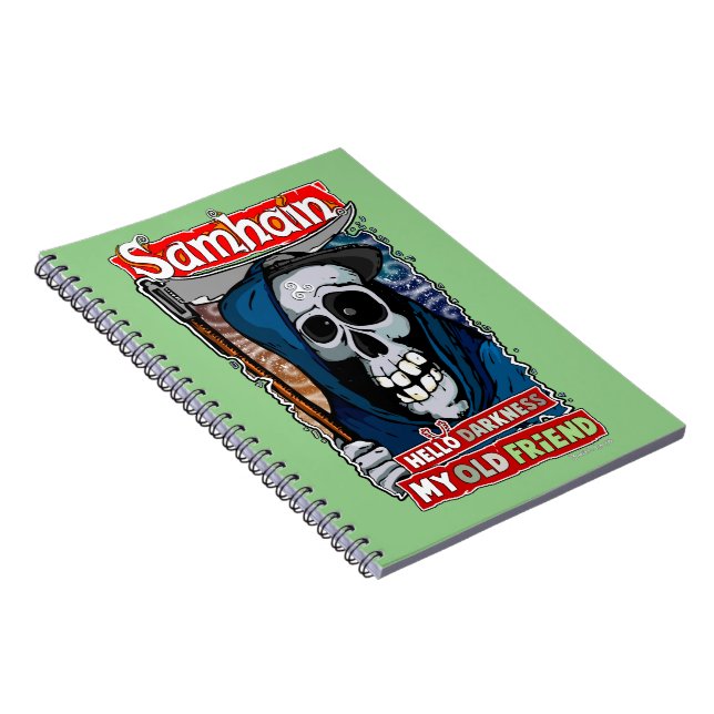 Caderno Espiral The sound of Samhain (Lado Direito)