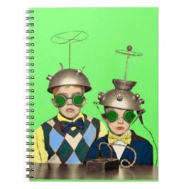 Caderno Espiral The Space Cadet Brothers
