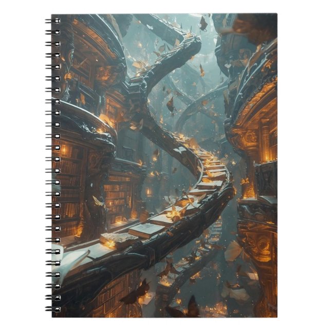 Caderno Espiral The Spiral of Stories (Frente)