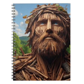 Caderno Espiral The Tree‑Man – Keeper of the Light