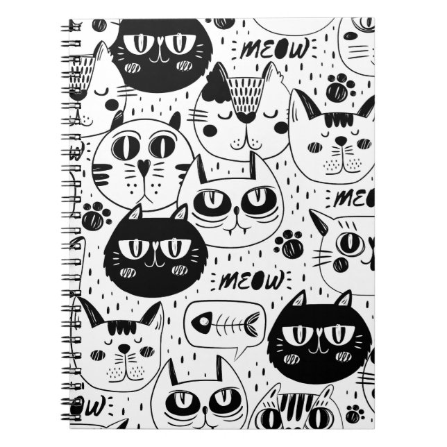 Caderno Espiral The Ultimate Cat Lover - Cozy Cat pet  (Frente)