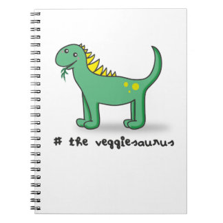 Caderno Espiral the veggiesaurus