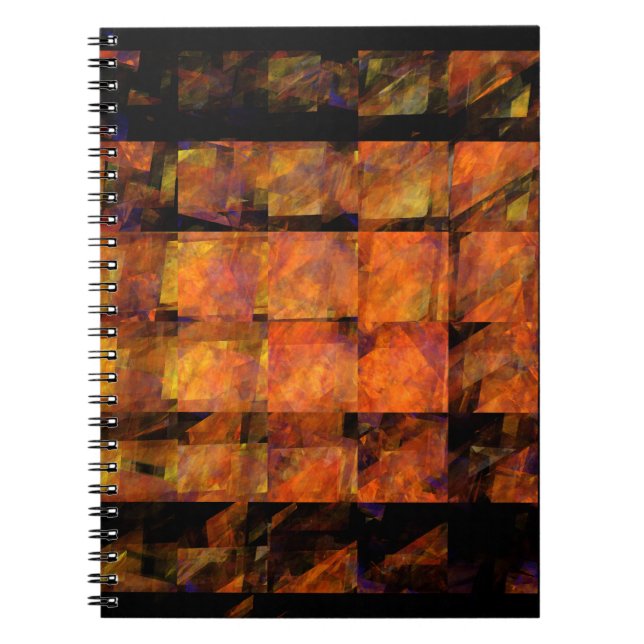 Caderno Espiral The Wall Abstract Art Notebook (Frente)