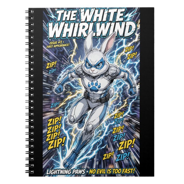 Caderno Espiral The White Whirlwind (Frente)