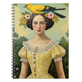 Caderno Espiral There is a bird on my head | Notebook Journal