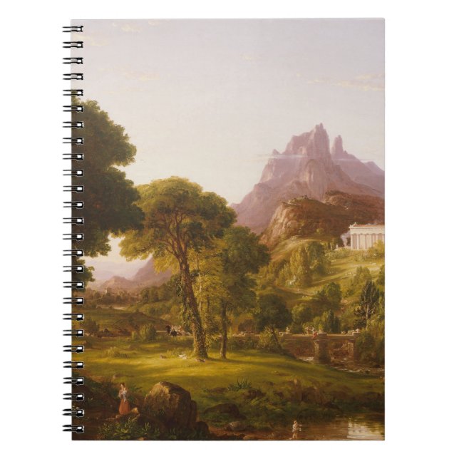 Caderno Espiral Thomas Cole Dream of Arcadia (Frente)