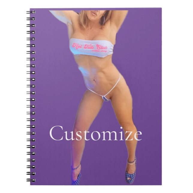 Caderno Espiral Thunder_Cove do Clube de Tub Quente (Frente)