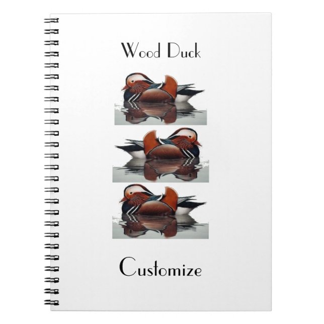 Caderno Espiral Thunder_Cove do Pato da Madeira (Frente)