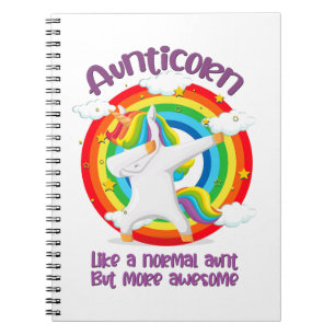 Caderno Espiral Tia Como Uma Tia Normal Mas Mais Incrível