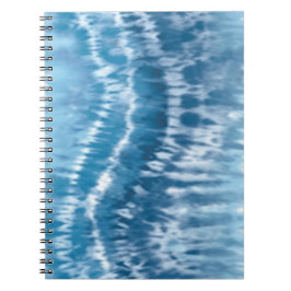 Caderno Espiral Tie Dye Azul