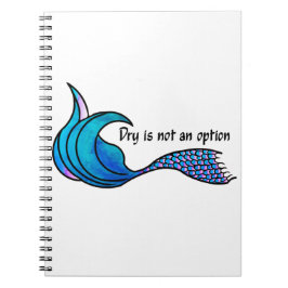 Caderno Espiral Tie Dye - Dry Não É Uma Opção